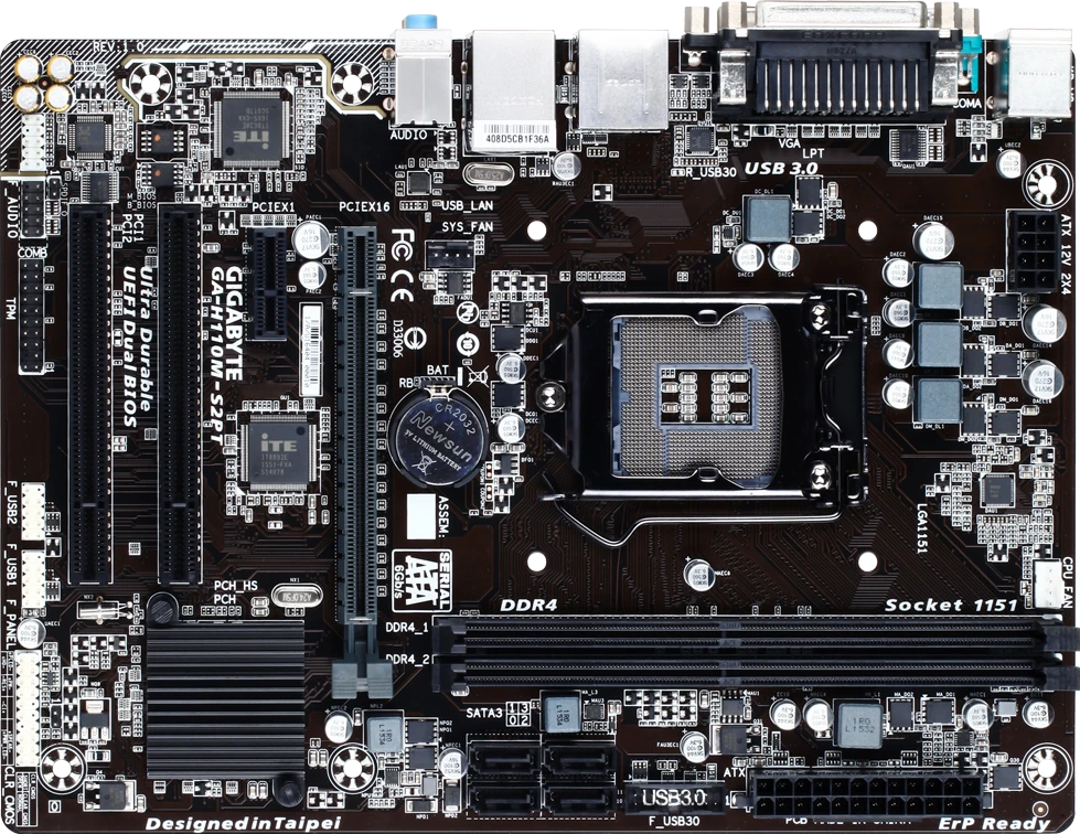 Gigabyte GA-H110M-S2PT (Rev. 1.0)
